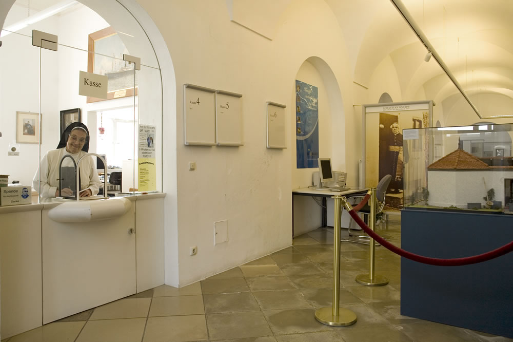 Kneipp Museum Eingangsbereich