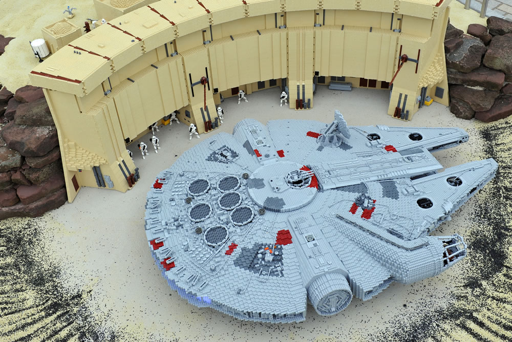 Legoland Miniland Star Wars Tatooine