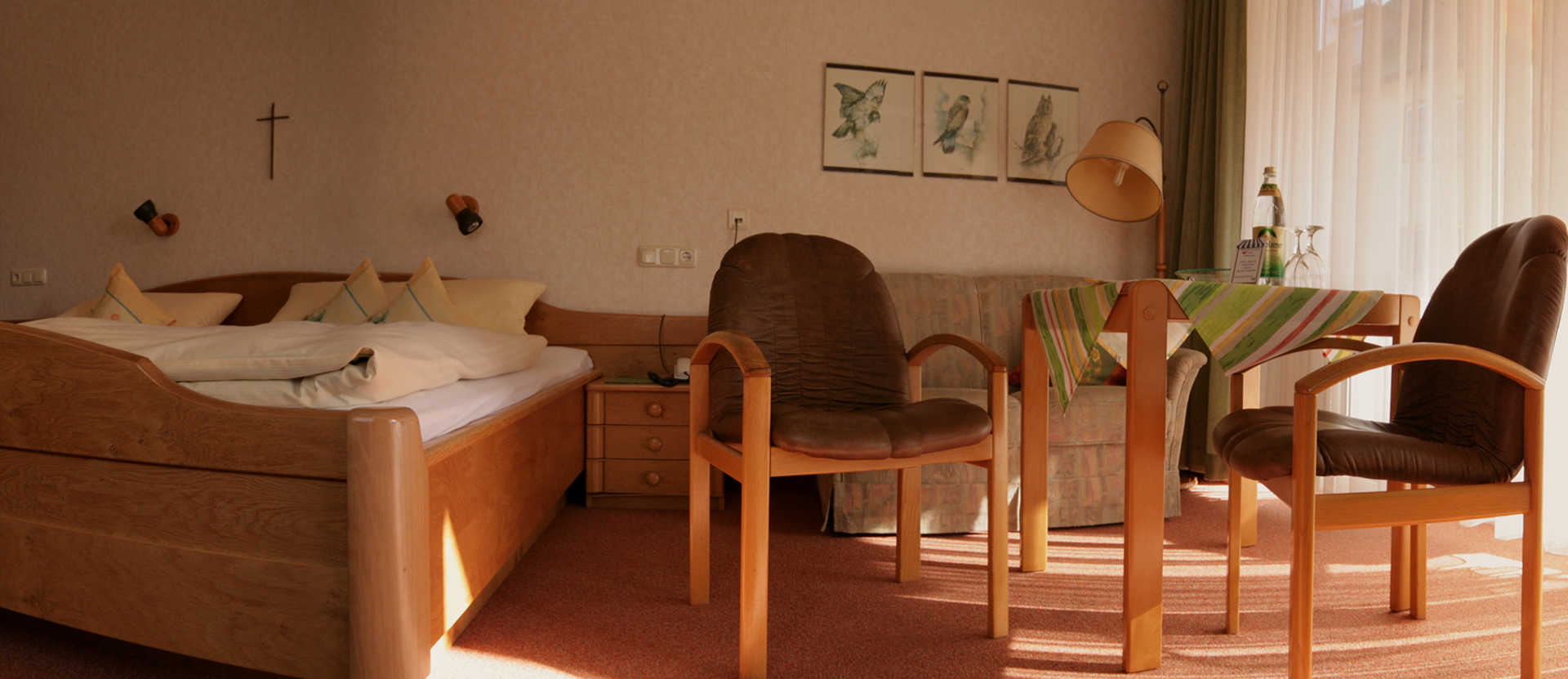 Kurhotel Eichwaldeck in Bad Wörishofen-Schlafzimmer